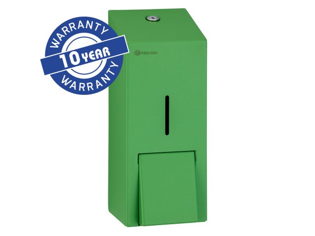MERIDA STELLA GREEN LINE hand sanitizer dispenser, spray refills 1000 ml, green